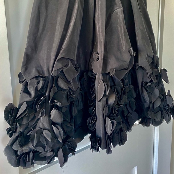 BCBG MAXAZRIA 2P Black Cocktail Dress - Picture 4 of 5